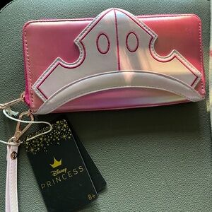 Disney aurora loungefly wristlet